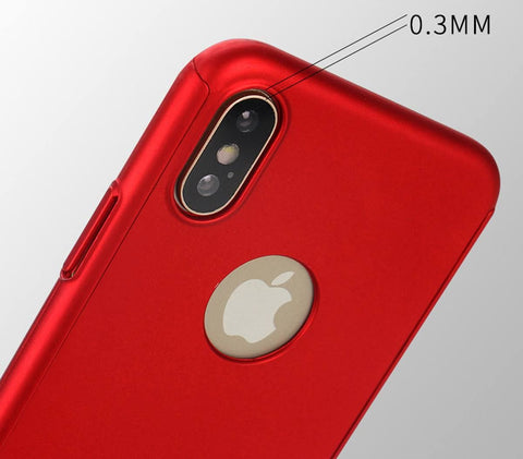 Image of Slim Hybrid Shockproof 360 Case for iPhone