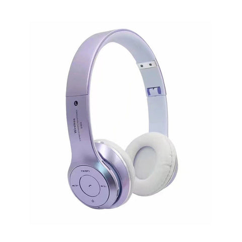 Image of Wireless Noise-Canceling Headphones - Bluetooth On Ear Headset