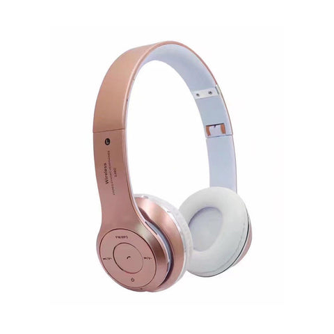 Image of Wireless Noise-Canceling Headphones - Bluetooth On Ear Headset