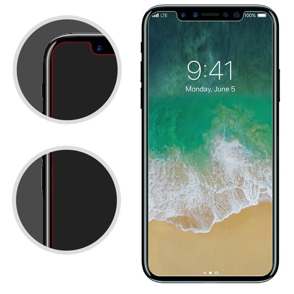 Tempered Glass Screen Protector for iPhone 6/7/8/X Plus - 2 Pack