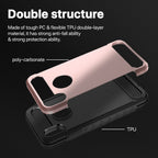 Neutron iPhone X/XS Protective Heavy Duty Armour Shockproof Slim Case with Tempered Glass Screen Protector