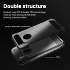 Neutron iPhone X/XS Protective Heavy Duty Armour Shockproof Slim Case with Tempered Glass Screen Protector