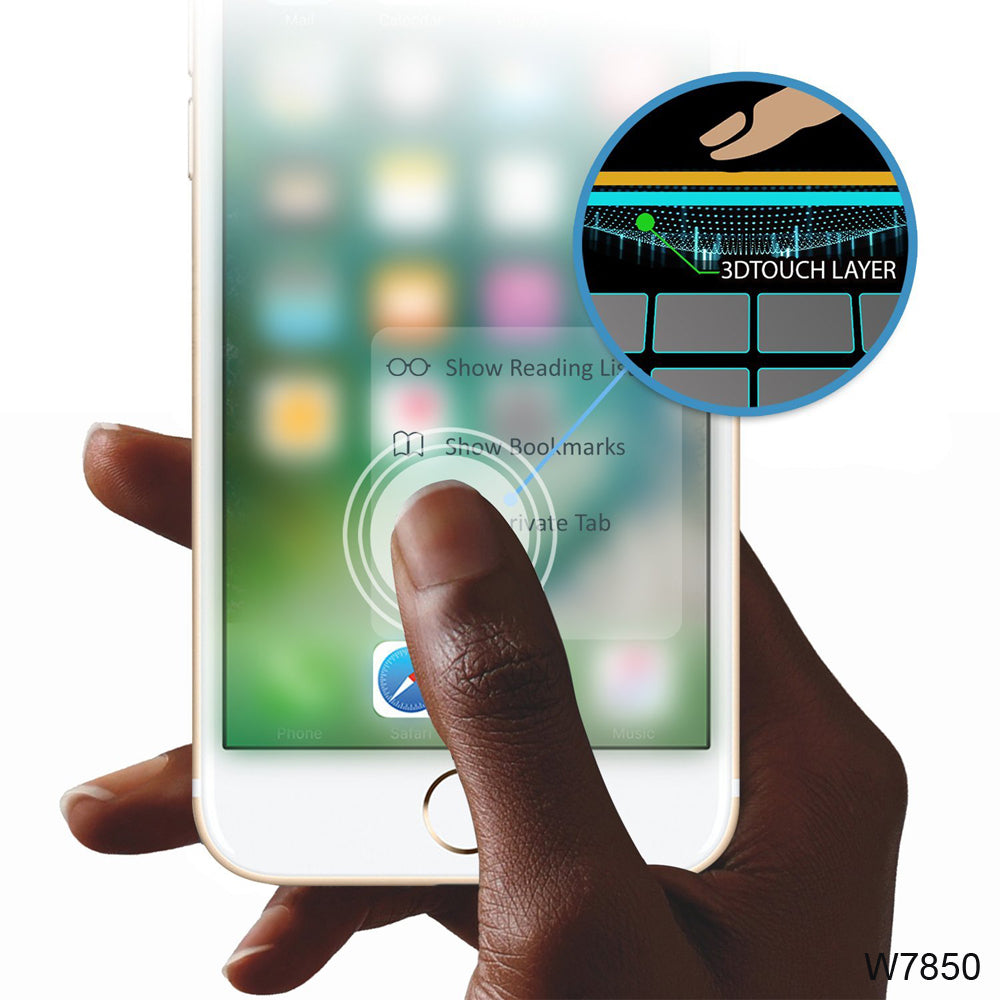 Tempered Glass Screen Protector for iPhone 6/7/8/X Plus - 2 Pack