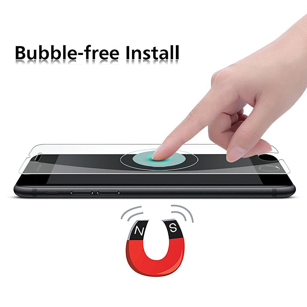 Tempered Glass Screen Protector for iPhone 6/7/8/X Plus - 2 Pack