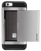 Neutron iPhone 5/5S/SE Shockproof Case with Card Holder - Protective Credit Card Wallet Slot