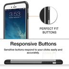 Neutron iPhone 5/5S/SE Shockproof Case with Card Holder - Protective Credit Card Wallet Slot