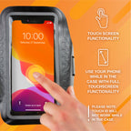Neutron Armband Cell Phone Running Case with Key Slot and Adjustable Elastic Band for iPhone, Samsung