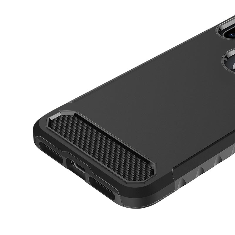 Neutron iPhone X/XS Protective Heavy Duty Armour Shockproof Slim Case with Tempered Glass Screen Protector