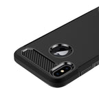 Neutron iPhone X/XS Protective Heavy Duty Armour Shockproof Slim Case with Tempered Glass Screen Protector
