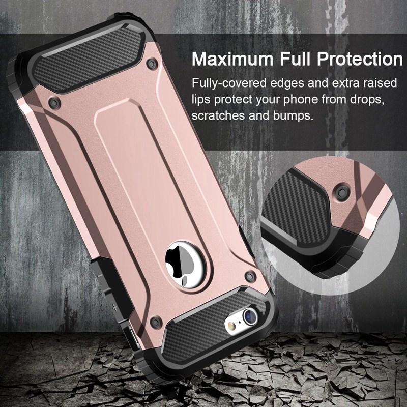 Heavy Duty Shockproof Armor Impact Protection Case for iPhone 5,6,7,8,X,11
