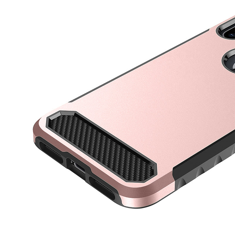 Neutron iPhone X/XS Protective Heavy Duty Armour Shockproof Slim Case with Tempered Glass Screen Protector