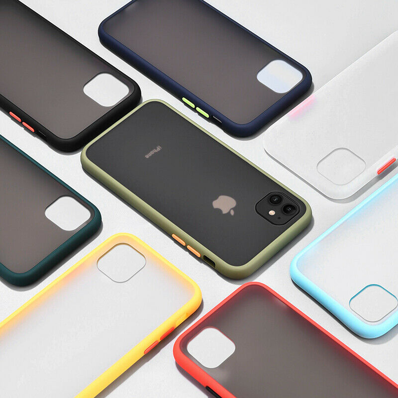 Bumper Silicone Shockproof Case for iPhone 11,11 Pro,11 Pro Max X XS XR 6 7 8