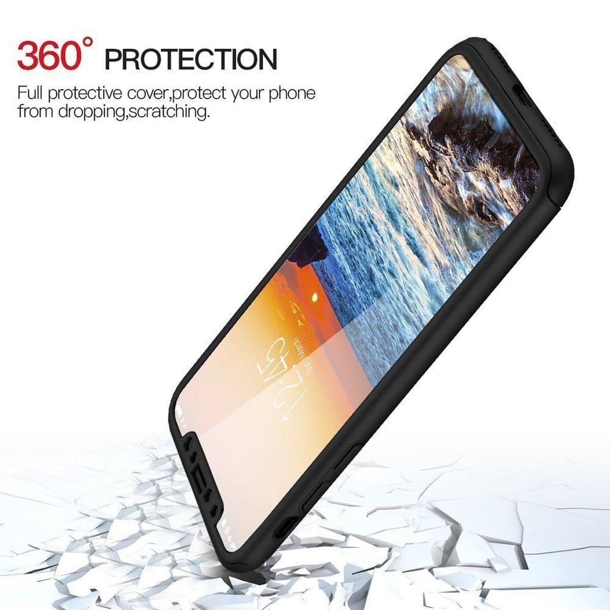 Slim Hybrid Shockproof 360 Case for iPhone