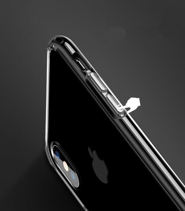 Crystal Clear iPhone X/XS Transparent Slim Case