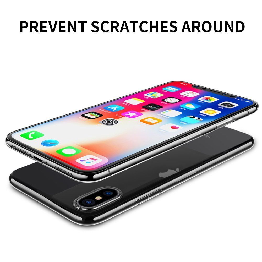 Crystal Clear iPhone X/XS Transparent Slim Case