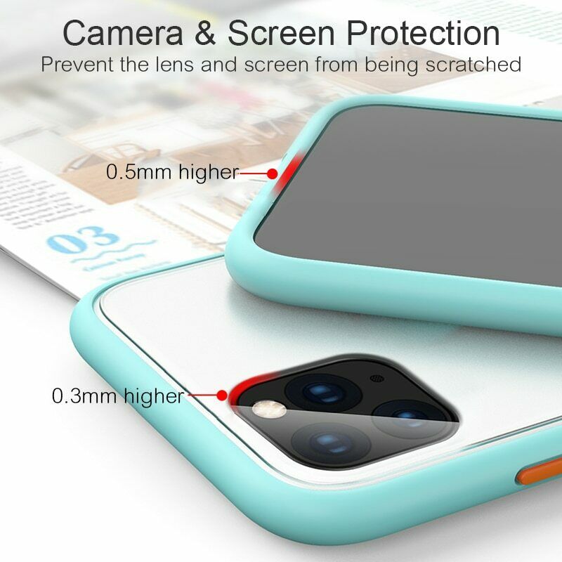 Bumper Silicone Shockproof Case for iPhone 11,11 Pro,11 Pro Max X XS XR 6 7 8