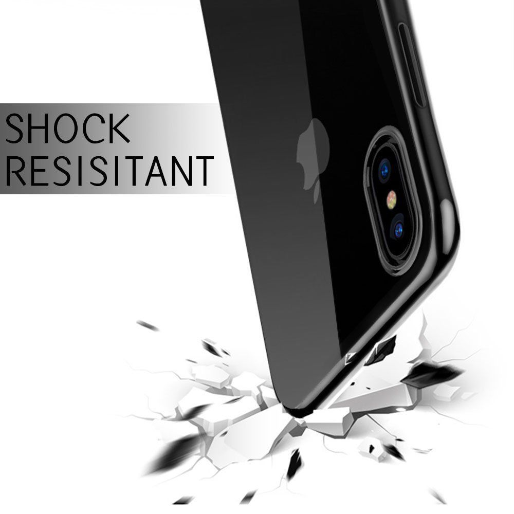 Crystal Clear iPhone X/XS Transparent Slim Case