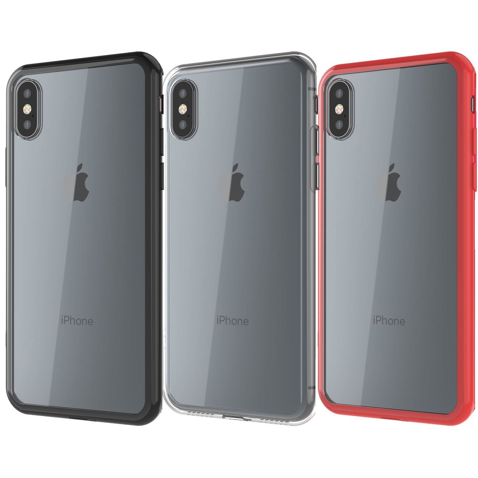 Clear Shockproof Bumper Case For Apple iPhone 5,6,7,8,X,XR