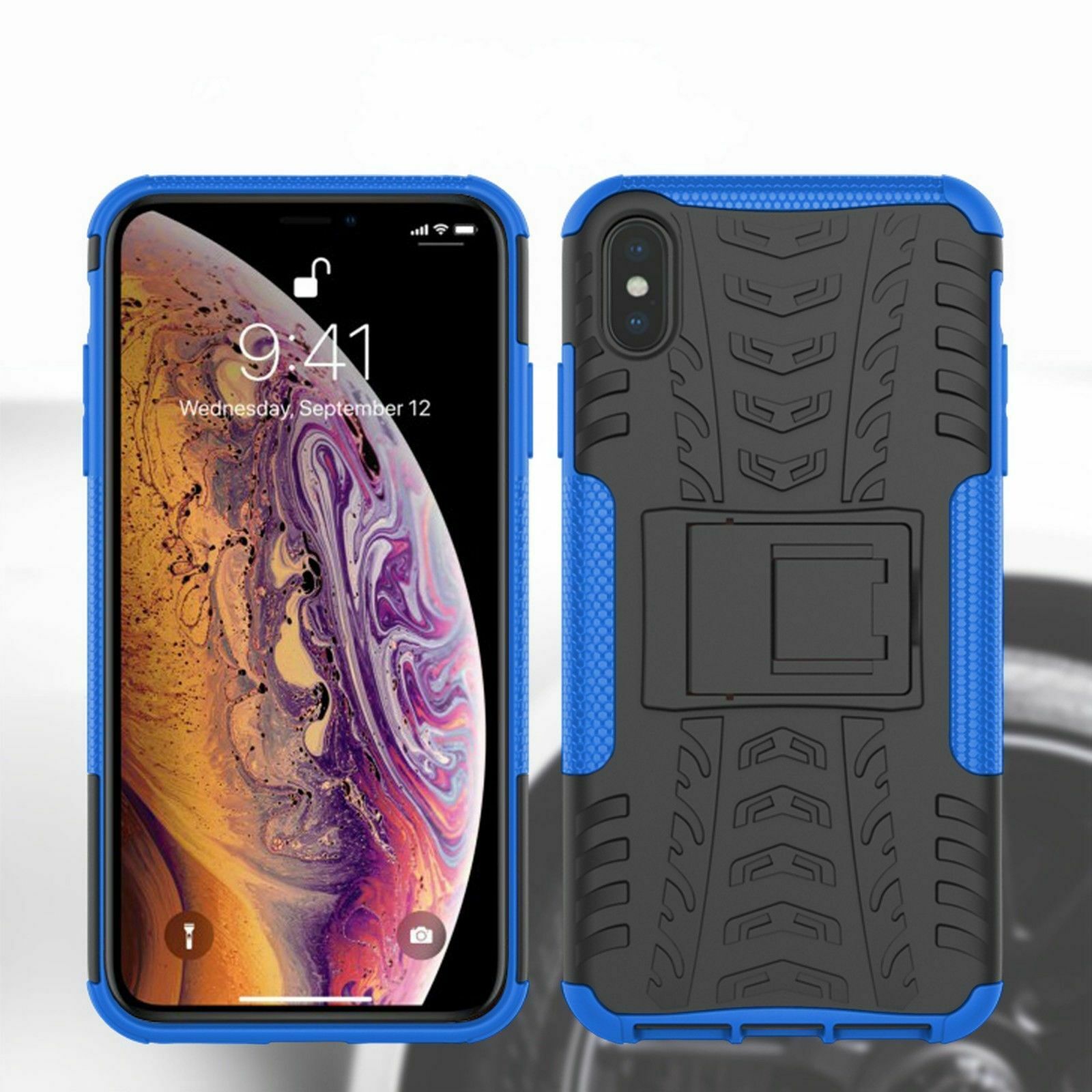 Hybrid Shockproof Heavy Duty Back Case for iPhone 5,6,7,8,X,XR,11