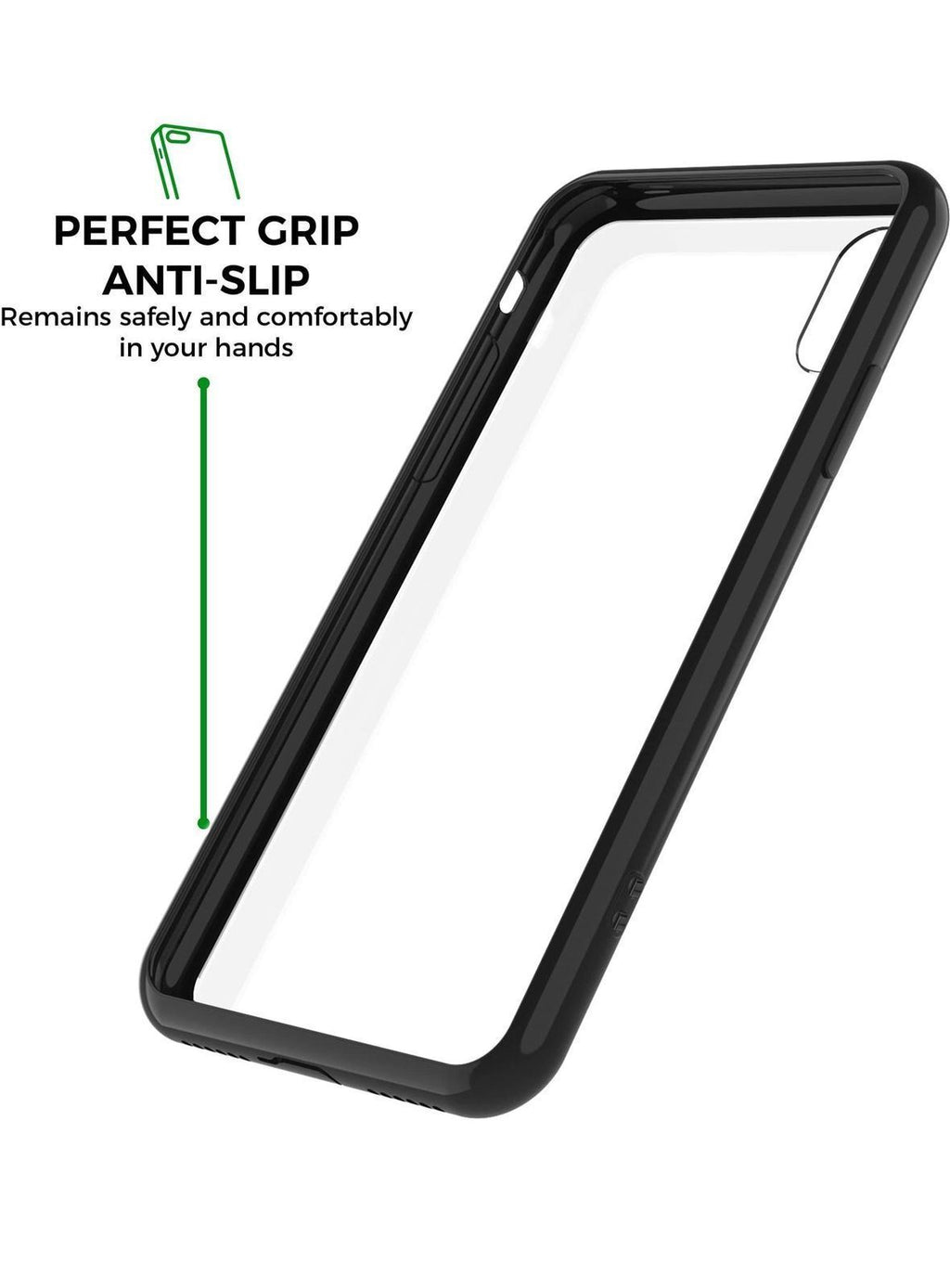 Clear Shockproof Bumper Case For Apple iPhone 5,6,7,8,X,XR