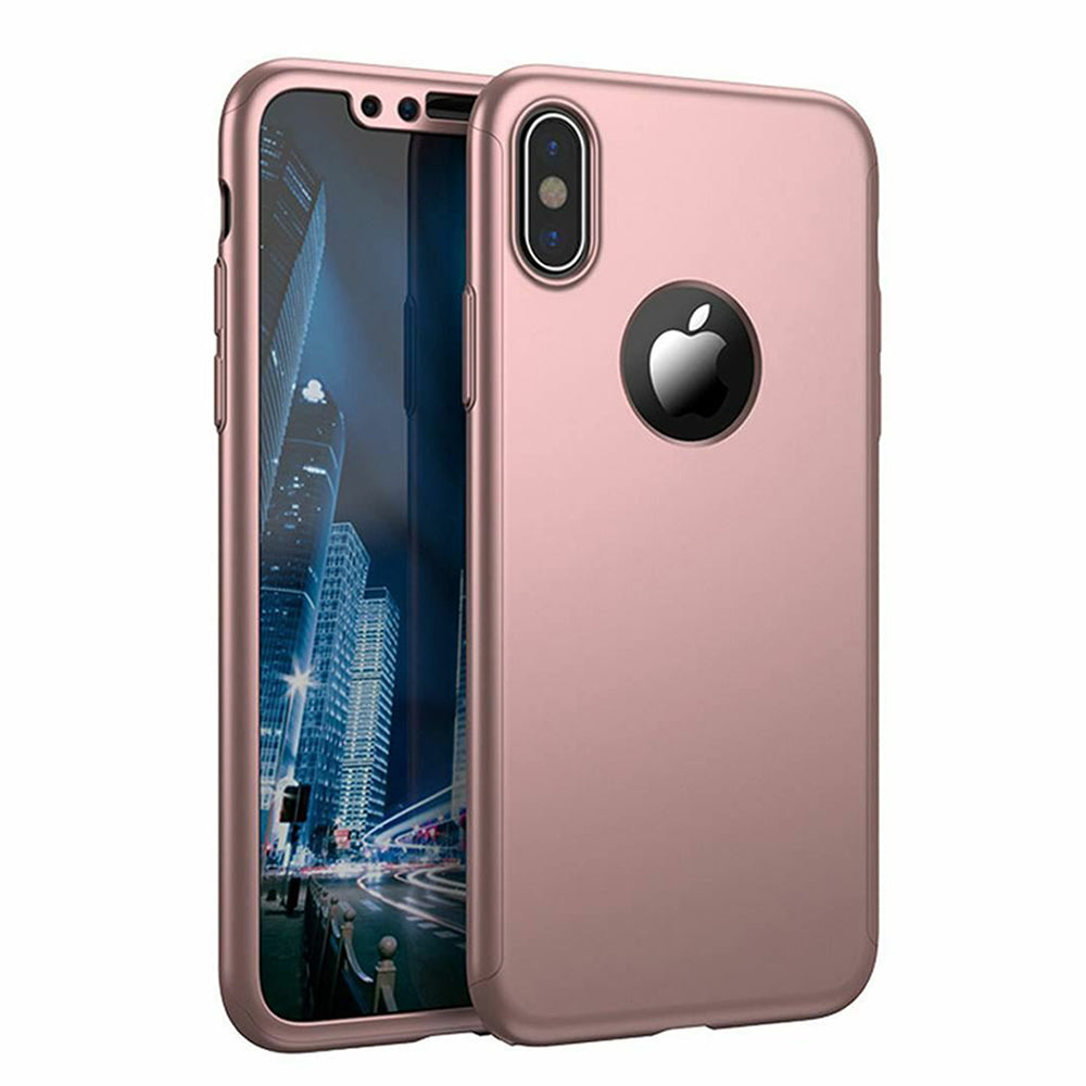 Slim Hybrid Shockproof 360 Case for iPhone