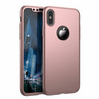 Slim Hybrid Shockproof 360 Case for iPhone