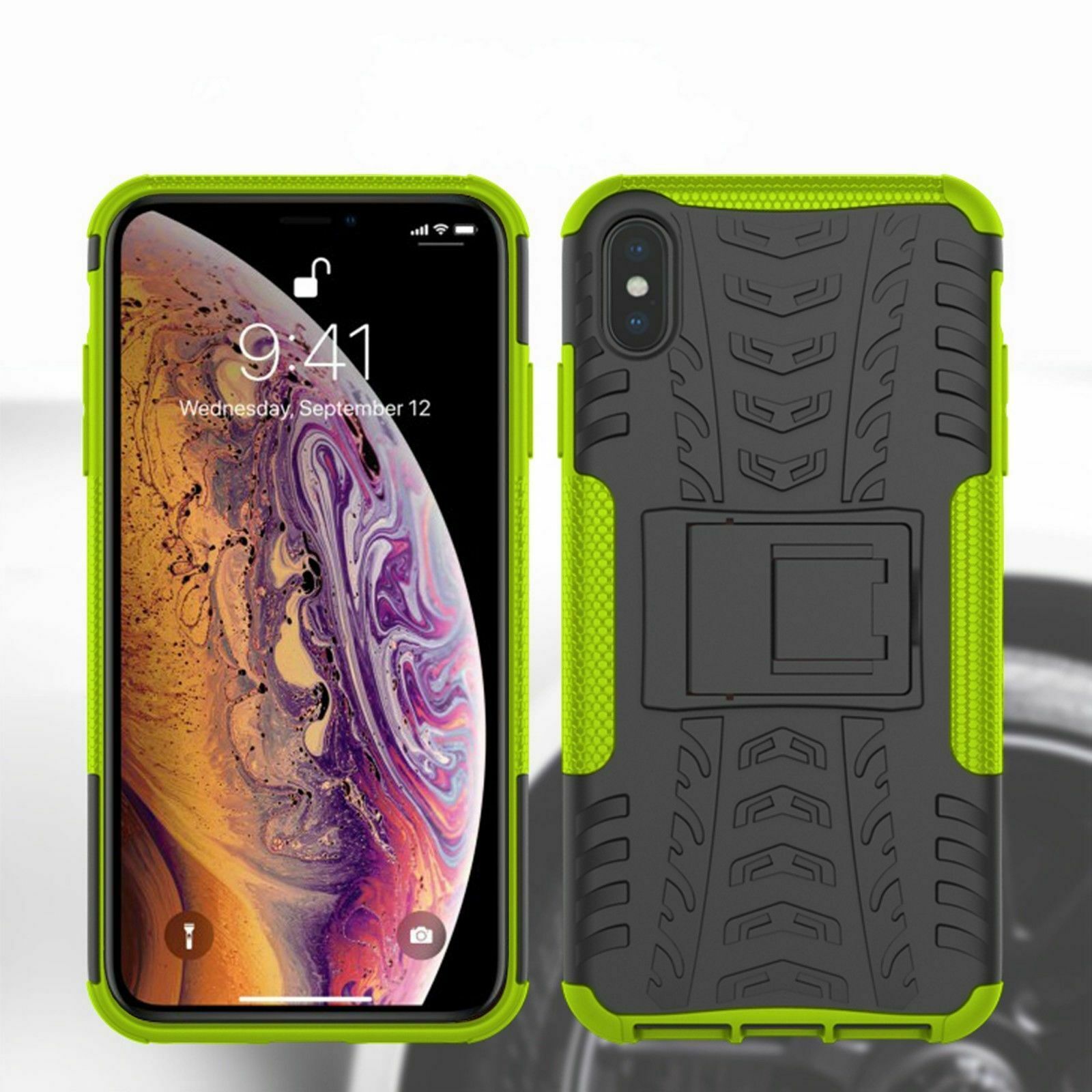 Hybrid Shockproof Heavy Duty Back Case for iPhone 5,6,7,8,X,XR,11