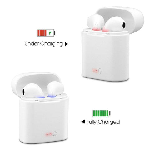 Bluetooth Wireless Earphones / Earbuds For Apple iPhone with Charging Case
