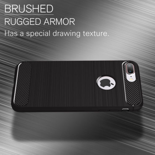 Slim Carbon Fibre Shockproof Case for iPhone 6,7,8,X
