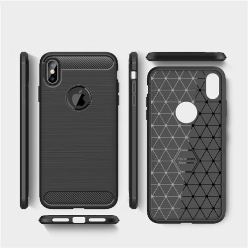 Slim Carbon Fibre Shockproof Case for iPhone 6,7,8,X