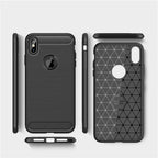 Slim Carbon Fibre Shockproof Case for iPhone 6,7,8,X